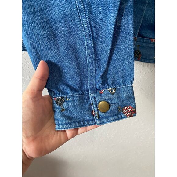 Vintage Mandal Bay Chicken Farm Long Sleeve Button down Shirt XXL - Picture 8 of 11